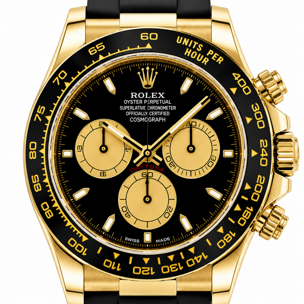 Rolex Daytona "Paul Newman" 40MM Oysterflex 126518LN 18K Watch